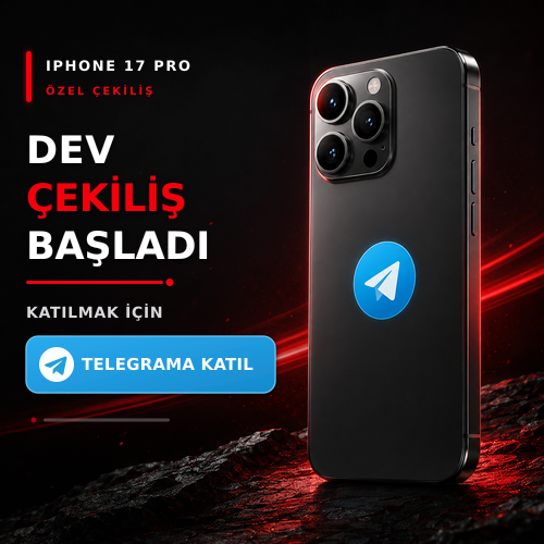 iPhone 17 Pro özel çekilişi